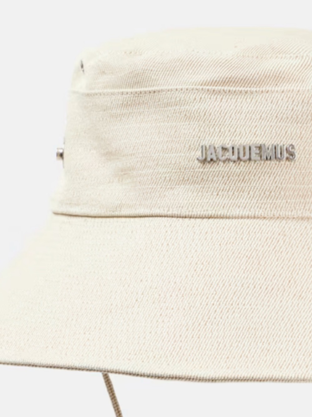 Jacquemus De-Nîmes linen and cotton denim bucket hat. Like New. Worn once.
